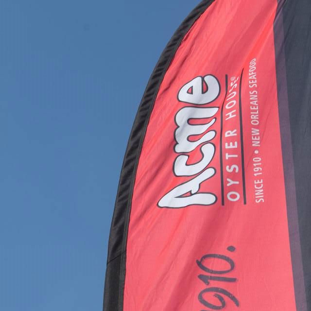 Acme Oyster Flag